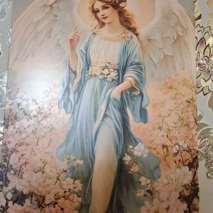 Vintage Enkeli-metallitaulu, Rinnalla kulkija