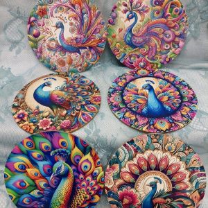 Upeat Vanerialuset, Riikinkukot, 4 kpl