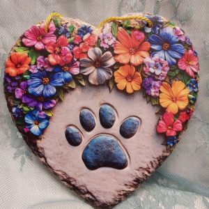 Kaunis Lemmikin muistosydän, 20 cm