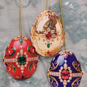 Maalatut Pääsiäiskoristeet, 3 kpl