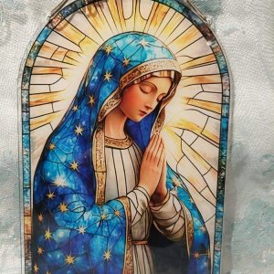 Kaunis Ikkunakoriste, Ikoni Äiti Maria