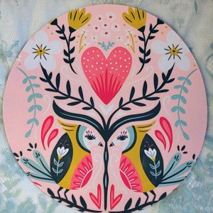 Taiteellinen Hiirimatto, Kuviot, 22 cm