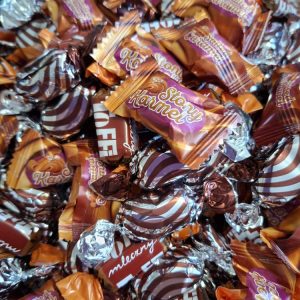 Kinuski-toffee-sekoitus, 100 g