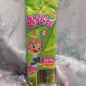 Zozole Sticks, Hedelmänmakuisia makeisnauhoja, 75 g