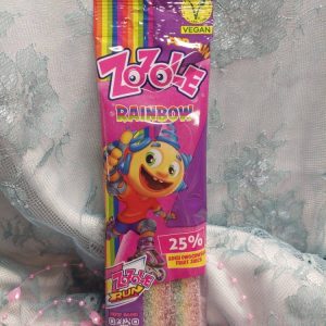 Zozole Sateenkaariremmit; kirpeät hedelmämakeiset, 75 g