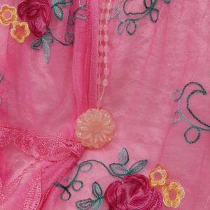 Kaunis kirjottu Huivi + Lotus -kaulakoru -Tarjouspaketti