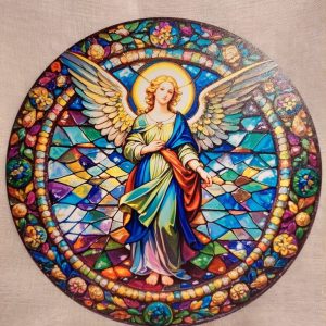 Mosaiikkimainen Enkeli -Ikkunakoriste, 20 cm