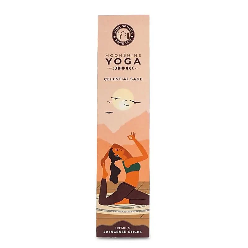 Moonshine Yoga-Suitsukkeet, Celestial Sage, Salvia, 20 kpl