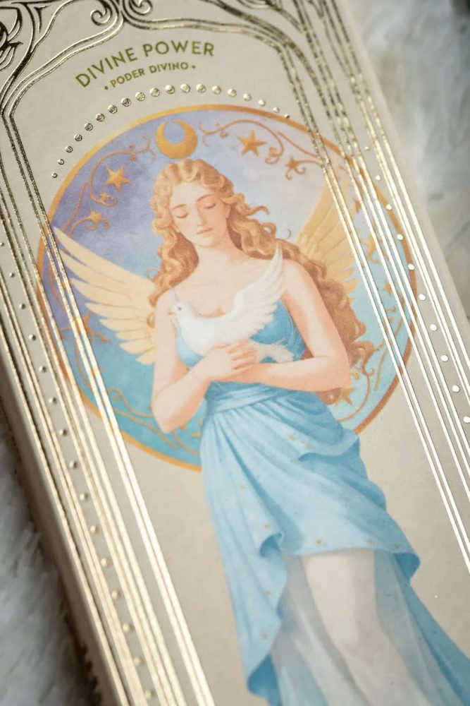 Sagrade Madre Tarot Angels -Suitsukkeet, Jumalallinen voima, Vadelma, 6 kpl isoa suitsuketta + 2 kpl Enkelikorttia -Lahjapakkaus, positiivisuus, mielialan kohottaminen, nautinto - Image 4