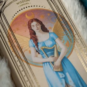 Sagrade Madre Tarot Angels -Suitsukkeet, Orvokki, Viisaus, 6 kpl isoa suitsuketta + 2 kpl Enkelikorttia -Lahjapakkaus, tyyneys, henkinen selkeys