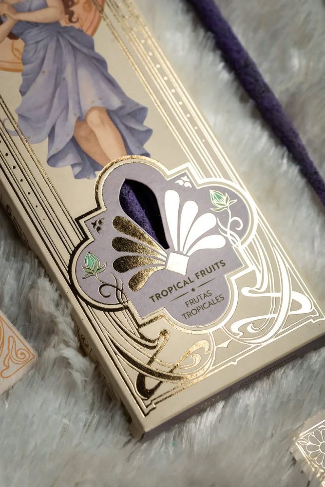 Sagrade Madre Tarot Angels -Suitsukkeet, Henkinen opas, Tropiikin hedelmät, 6 kpl isoa suitsuketta + 2 kpl Enkelikorttia -Lahjapakkaus, Ilo ja luovuus, positiivisuus - Image 6