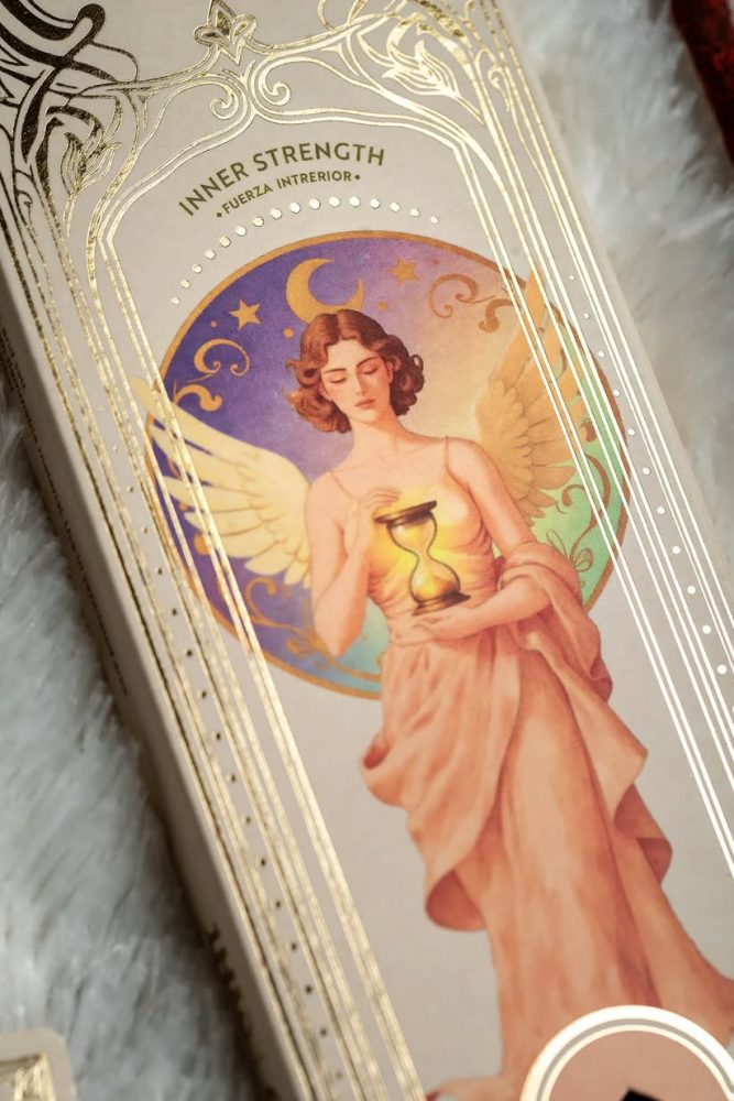 Sagrade Madre Tarot Angels -Suitsukkeet, Sisäinen voima, Kaakao, 6 kpl isoa Suitsuketta + 2 kpl Enkelikorttia -Lahjapakkaus, Itseluottamus, emotionaalisuus, maadoittuminen, tasapaino - Image 2
