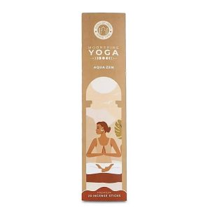 Moonshine Yoga-Suitsukkeet, Aqua Zen, 20 kpl, rauhoittava ja raikastava