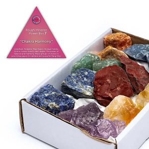 Hoitavat kivet, Voimalaatikko, Tasapaino ja Harmonia, 7 chakraa, Feng Shui, 750 g