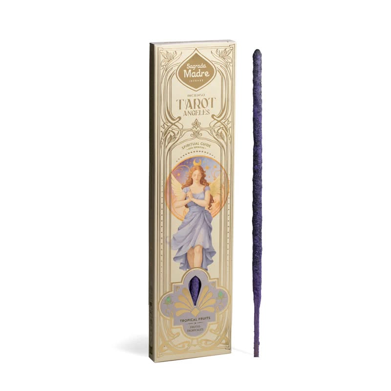 Sagrade Madre Tarot Angels -Suitsukkeet, Henkinen opas, Tropiikin hedelmät, 6 kpl isoa suitsuketta + 2 kpl Enkelikorttia -Lahjapakkaus, Ilo ja luovuus, positiivisuus - Image 4