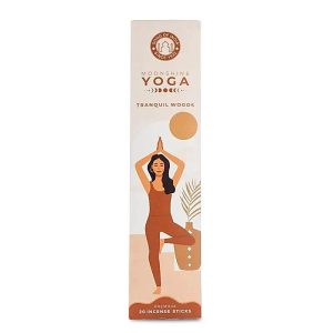 Moonshine Yoga -suitsukkeet, Tranaquil Woods, metsä, 20 kpl, maadoittava ja rauhoittava