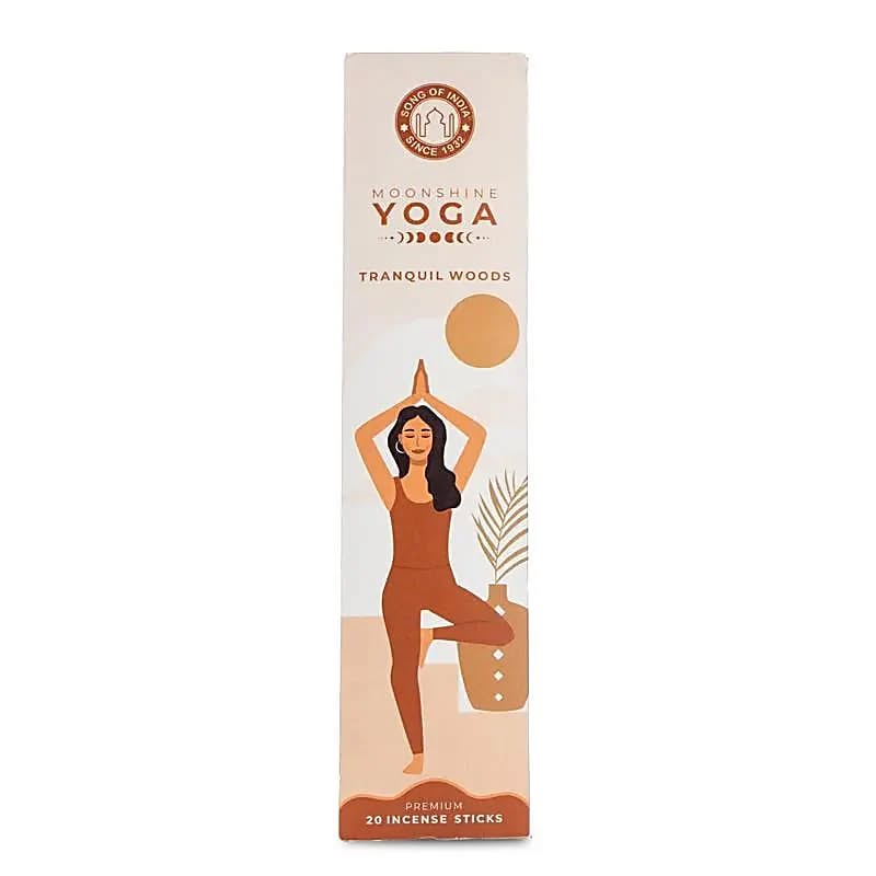 Moonshine Yoga -suitsukkeet, Tranaquil Woods, metsä, 20 kpl, maadoittava ja rauhoittava