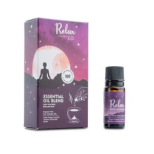 Relax -Eteerinen tuoksuöljy rentoutumiseen