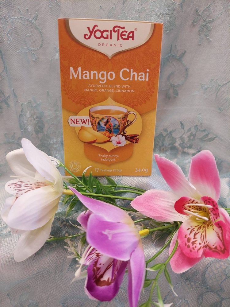 Ayurveda Yogi -Luomutee, Mango Chai, Aurinkoisiin nautintohetkiin