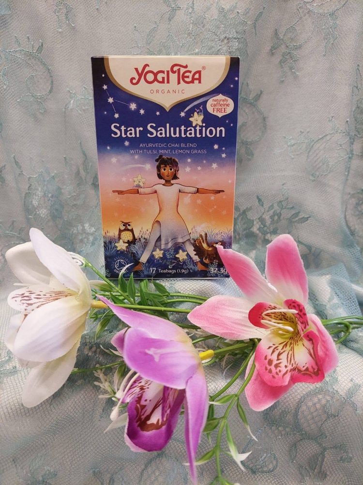 Ayurveda Yogi Tee, Star Salutation, Jooga- ja meditaatiohetkiin