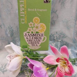 Clipper -Jasmiini-Sitruunaruoho, Vihreä luomutee, virkistävä ja raikastava