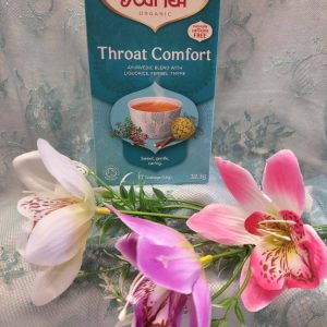 Ayurveda Yogi -Luomutee, Throat comfort, Kurkun ja äänen hyvinvointiin, kurkkukipuun