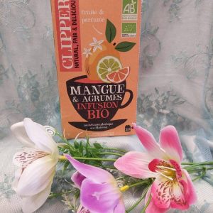 Clipper -Mango & Sitrus -Luomutee, virkistävä ja raikas