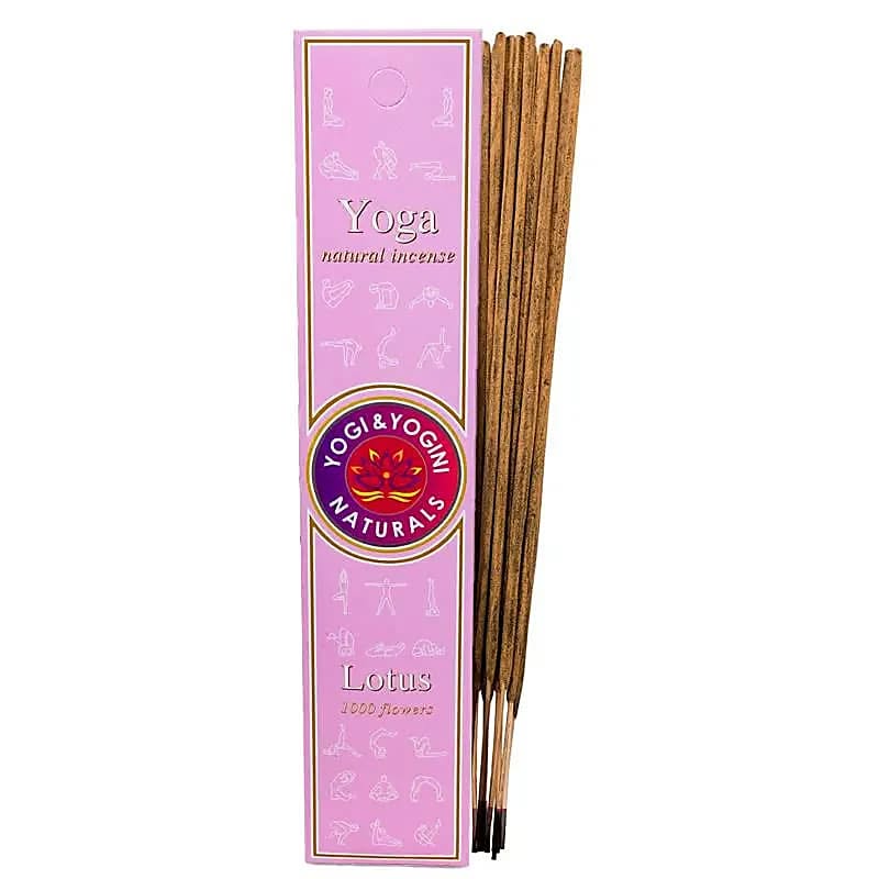 Käsintehty Reilun kaupan Yoga-suitsukkeet, 10 kpl, Lotus