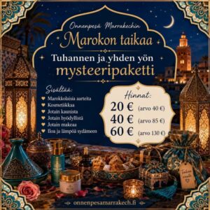 Marokon taikaa - Tuhannen ja yhden yön mysteeripaketti