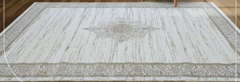Perinteinen Marokon matto, Ahira, vaalea/ beige itämaisella koristuksella, 200 x 150 cm - Image 2