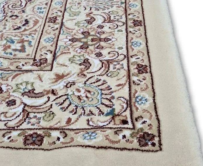 Marokon perinteinen Matto, Kortoba, Beige/ Cream, kultasävyt, 160 x 80 cm - Image 4