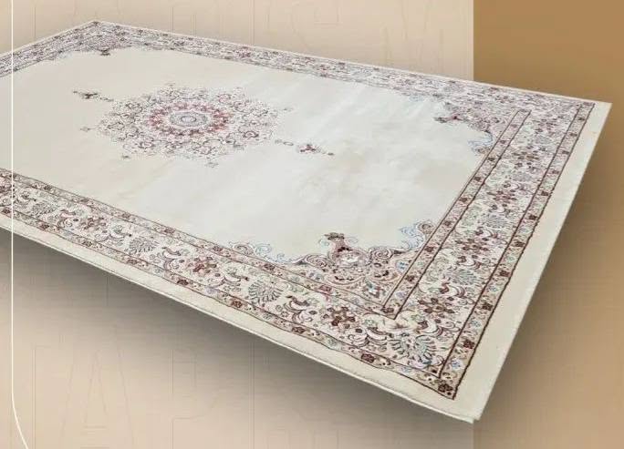 Marokon perinteinen Matto, Kortoba, Beige/ Cream, kultasävyt, 160 x 80 cm - Image 2