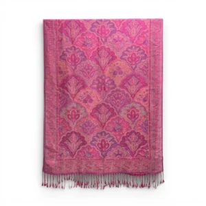 Marokon iso Pashmina-huivi, pinkki/roosa