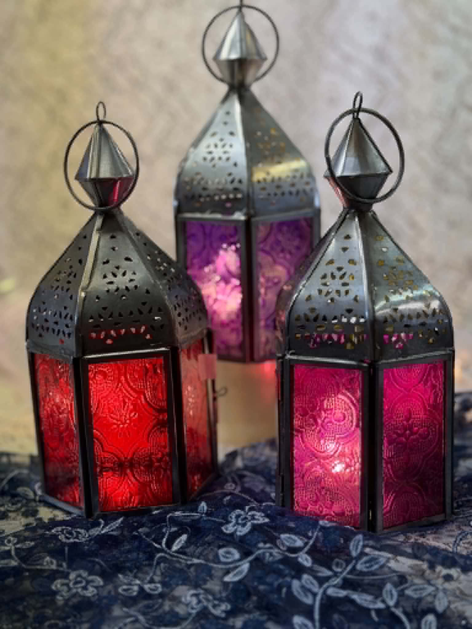 Käsintehty marokkolainen Mosaiikkilyhty, 16 cm - Image 12