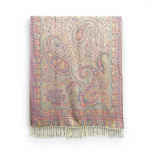 Iso Marokon Pashmina-huivi, pastelli