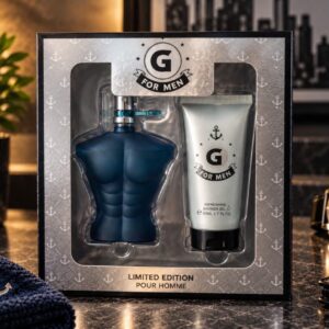 Itämainen G for Men -Lahjapakkaus: Parfyymi + Partavoide