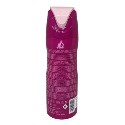 Itämainen Lattafa Decadent Delights Rasberry Macaron -Deodorantti/ Bodyspray Naisille, 200 ml - Image 2