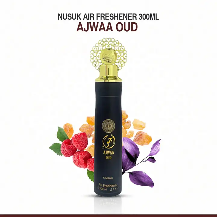 Itämainen Nusuk Ajwaa Oud -Air Freshener - Huonetuoksu, 300 ml