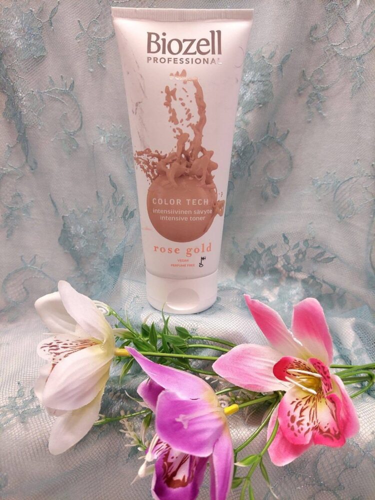 Sävytenaamio hiuksille, Biozell Professional, Rose Gold, 150 ml