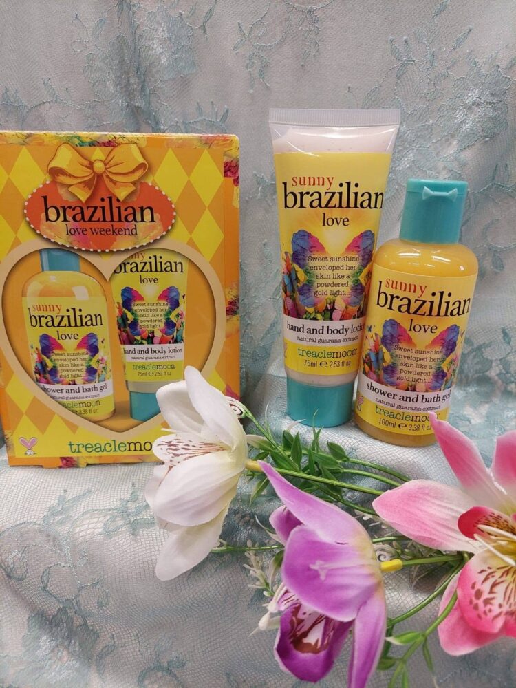 Aurinkoipnen Sunny Brazilian Love -Lahjapakkaus: Suihkugeeli + Kosteusvoide