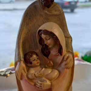 Kaunis Seimihahmo: Maria, Joosef ja Jeesus-lapsi, 17 cm
