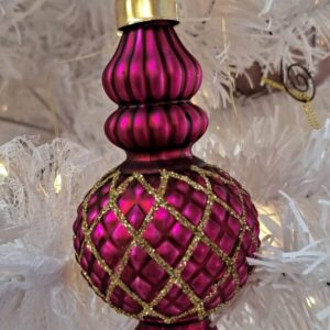 Lasikoriste Royal Pink, 13 cm